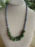 Blue Spot Jasper Necklace